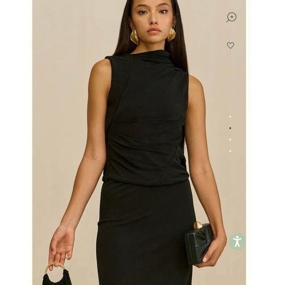 NWOT Cult Gaia Christian Top in Black SZ S - Picture 2 of 9